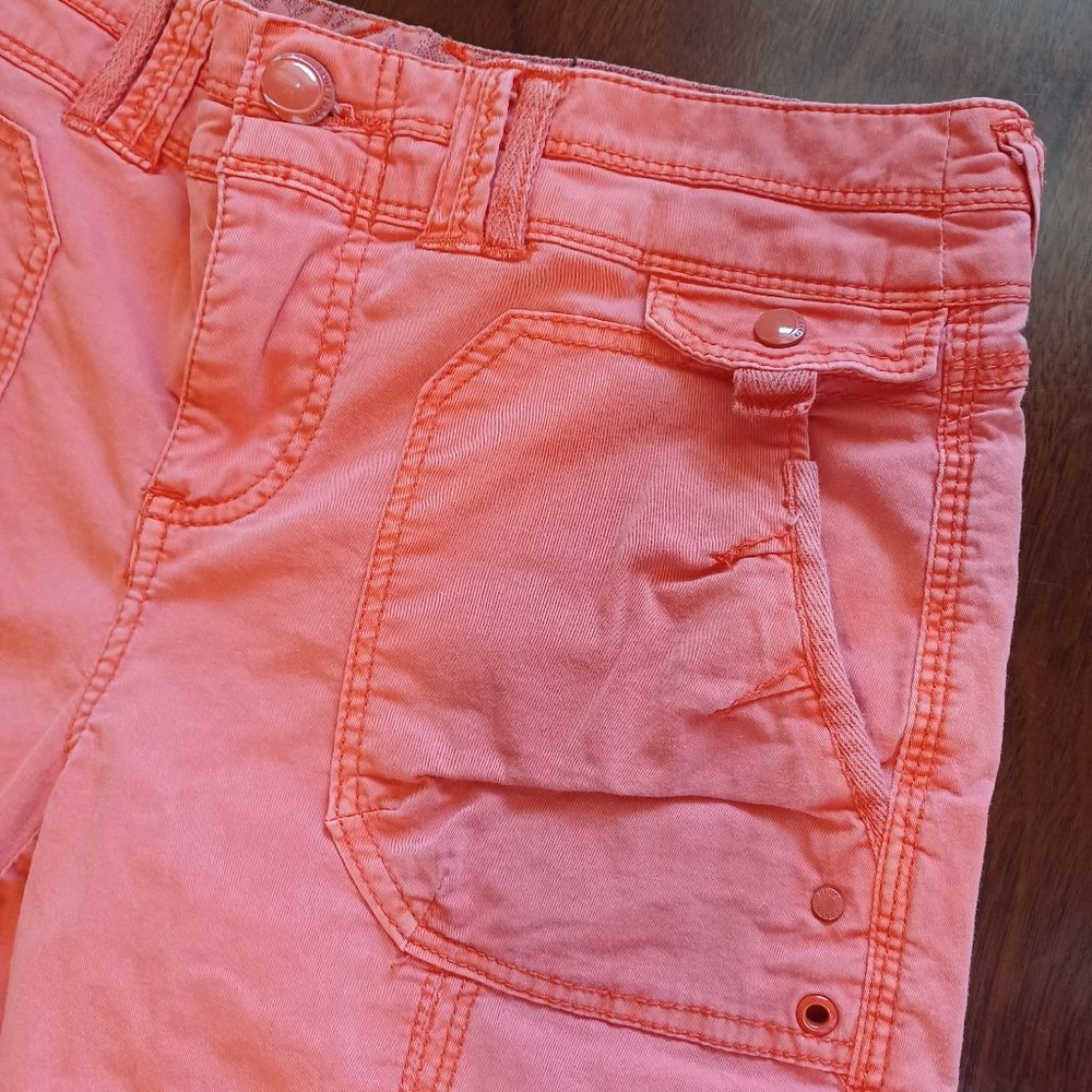 Blue earth Women’s Stretch pants Bermuda Size 4 Cotton